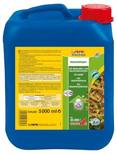 Aquarium-Dünger sera florena 5 Ltr. flüssiger Basisdünger
