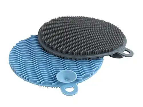 Silikonschwamm Wenko Silikon Spül-Schwamm Soft, 2er Set