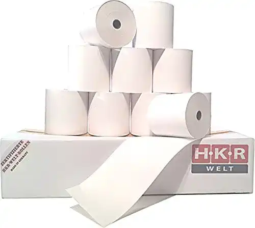 Kassenrolle HKR-Welt 50 Thermorollen 57mm breit x 50m lang x 12mm