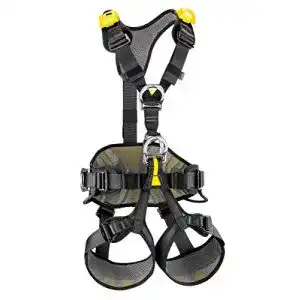 Klettergurt Erwachsene PETZL AVAO BOD 1, Black/Yellow, 1