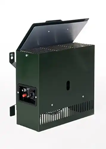 Zeltheizung Gas Venker Stand Wand Heizung 2 KW Grün