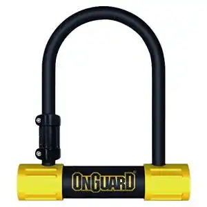 Mini-Fahrradschloss ONGUARD Bulldog Mini-U-Schloss, Schwarz
