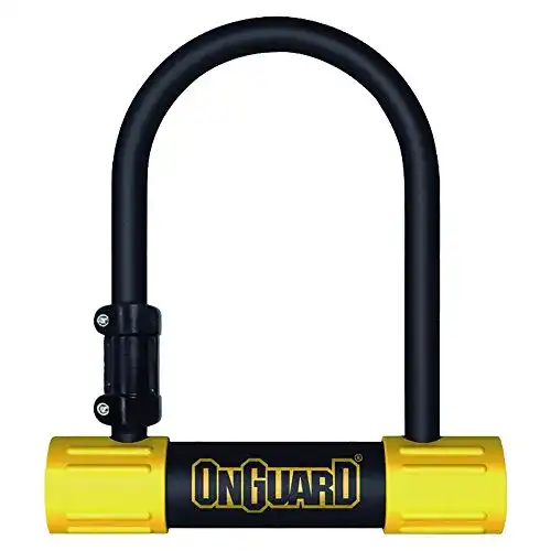 Mini-Fahrradschloss ONGUARD Bulldog Mini-U-Schloss, Schwarz