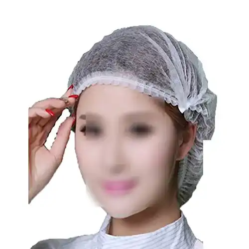 Haarnetz rosenice Einweghauben Duschhauben 18 Zoll, 100pcs
