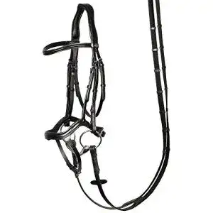 Trensenzaum Harry’s Horse Hoofdstel Anatomic, Farbe:schwarz