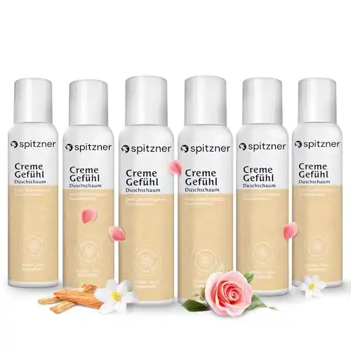 Duschschaum spitzner Creme 6 x 150 ml – Entspannend