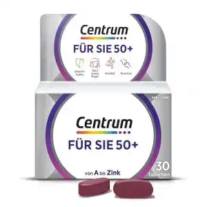Centrum-Vitamine Centrum Generation 50+ Für Sie, 30 Tabletten