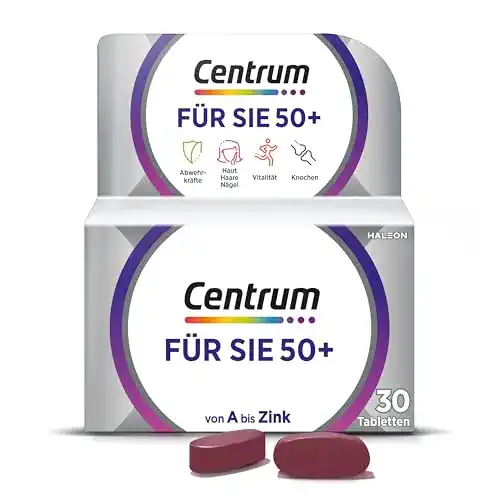 Centrum-Vitamine Centrum Generation 50+ Für Sie, 30 Tabletten