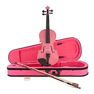 Geige Gear4Music Student Violine von 1/2 Rosa