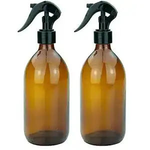 Glassprühflaschen mikken 2 Sprühflaschen 500 ml Glas braun