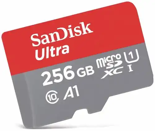 Micro-SD-256GB SanDisk Ultra 256GB MicroSDXC Speicherkarte