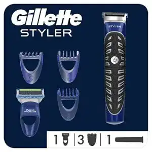 Nassrasierer Gillette Fusion 5 Styler, Rasierklinge, 3 Kammaufsätze