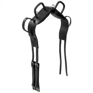 Voltigiergurt Busse , schwarz, Pony