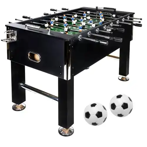 Tischkicker Maxstore Kickertisch Leeds in 5 Farben, Tischfußball