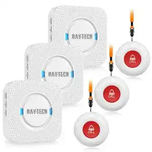 Hausnotruf DAYTEE Daytech Wireless Mobiler Alarm Notruf Knopf