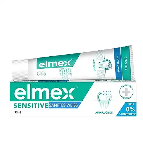 Elmex-Zahnpasta ELMEX Zahnpasta Sensitive Sanftes Weiß, 75 ml