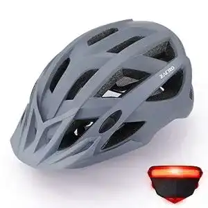 Mountainbike-Helm Herren Zacro Fahrradhelm mit Rücklicht