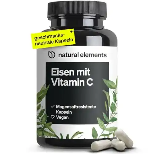 Eisenpräparat natural elements Eisen 20mg (aus Eisenbisglycinat)