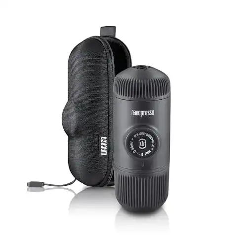 Tragbare Espressomaschine WACACO Nanopresso, mit S-Etui
