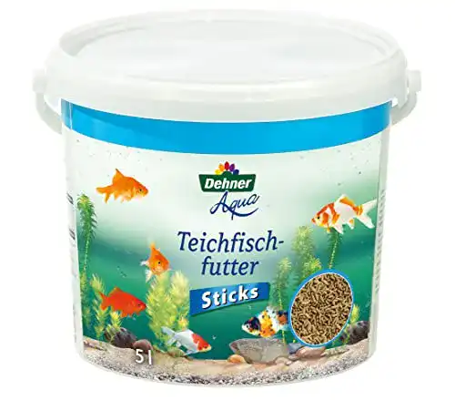 Die beste Goldfischfutter Dehner Aqua Teichfischfutter Sticks, 5 l 2026 Test Bestseller Goldfischfutter Dehner Aqua Teichfischfutter Sticks, 5 l