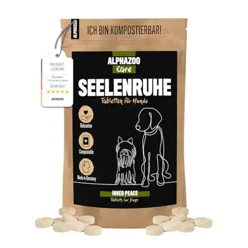 Beruhigungsmittel für Hunde alphazoo seelenruhe 50 Tabletten