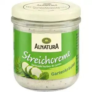 Alnatura-Brotaufstrich Alnatura Gartenkräuter, vegan, 6 x 180 g