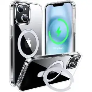 iPhone-14-Hülle mit MagSafe CASEKOO All-in-1 Magic Stand