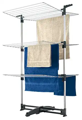 Turmwäscheständer Metaltex 405870099, 3-Etagen Ciclone