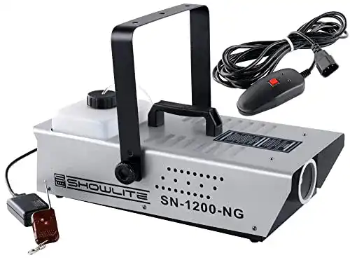 Die beste Nebelmaschine Showlite SN-1200, 500m³ Nebelausstoß/min 2026 Test Bestseller Nebelmaschine Showlite SN-1200, 500m³ Nebelausstoß/min