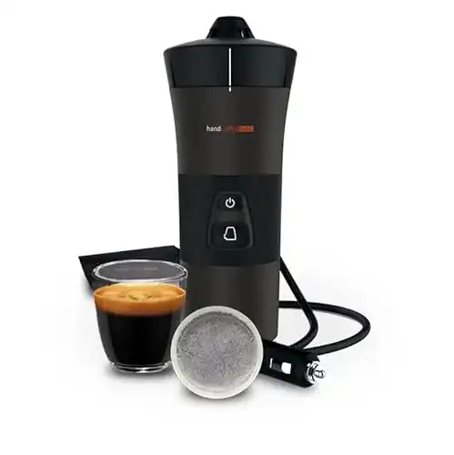 12V-Kaffeemaschine Handpresso mit Senseo®-kompatible Pads