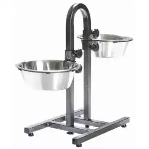 Hundenapf höhenverstellbar TRIXIE 2497 Hundebar, 2 × 2,8 l