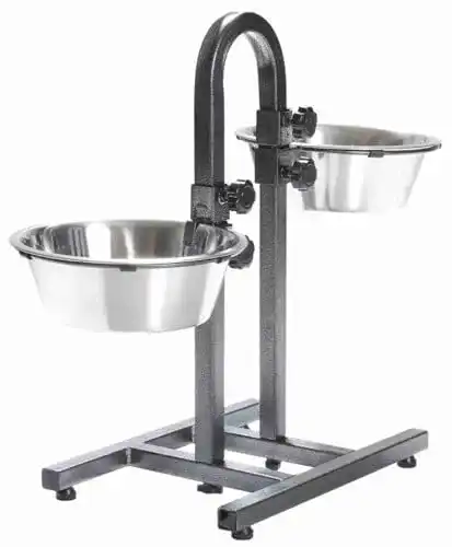 Hundenapf höhenverstellbar TRIXIE 2497 Hundebar, 2 × 2,8 l