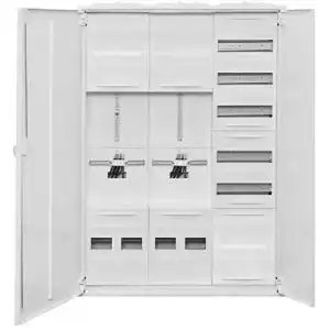 Zählerschrank Abn Komplett- für zwei 3-Punkt-Stromzähler