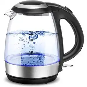 Wasserkocher 1,2 Liter Cocoda, Schnellheizung, LED-Licht, kabellos