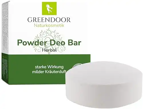 Greendoor-Deo GREENDOOR Powder Deo Bar herbal 60g