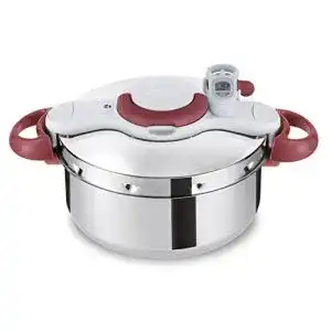 Schnellkochtopf 6 Liter Tefal P46207 Clipso Minut’ Perfect, Timer