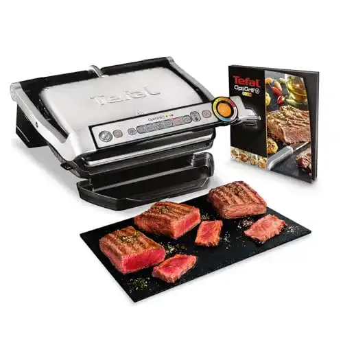 Tefal-Kontaktgrill Tefal OptiGrill+ GC712D, 30 cm x 20 cm
