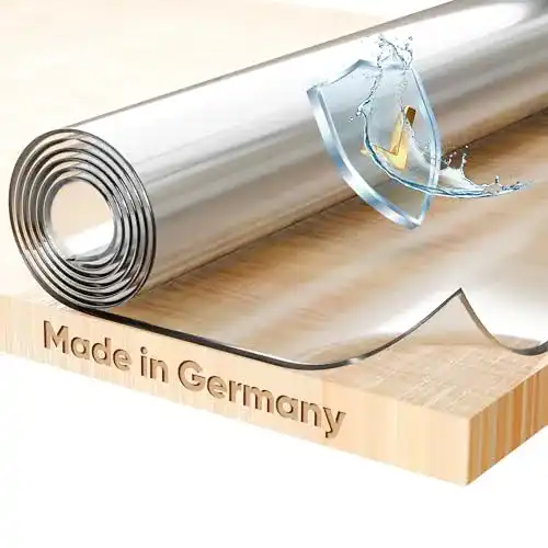 Tischfolie BEAUTEX Glasklar Folie 2 mm + abgeschrägte Kante