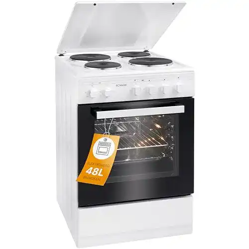 Standherd 50 cm Bomann Stand-Elektroherd EH 561, 4 Kochstellen