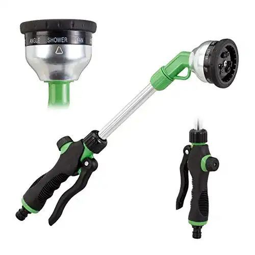 Gießstab Relaxdays Premium, Gartenbrause 1/2 Zoll, 44 cm lang