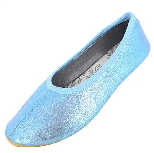 Turnschläppchen Kinder Beck Mädchen Gymnastikschuhe, Blau