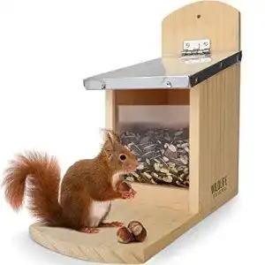 Eichhörnchen-Futterhaus WILDLIFE FRIEND, fertig montiert
