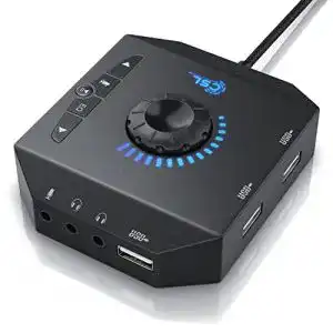 Externe Soundkarte CSL-Computer CSL, USB, Lautstärkeregelung