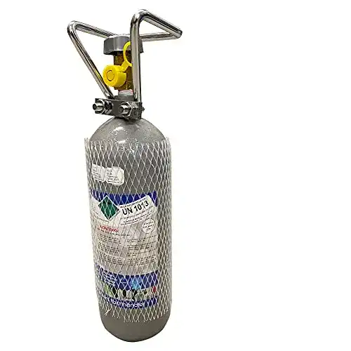 CO2-Flasche 2kg Gase Dopp CO2 2 KG Flasche gefüllt