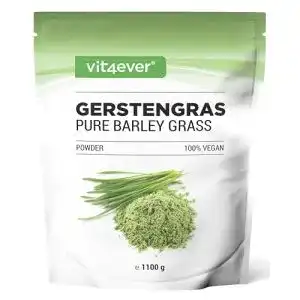 Gerstengras-Pulver Vit4ever Gerstengras – 1100 g (1,1 kg)