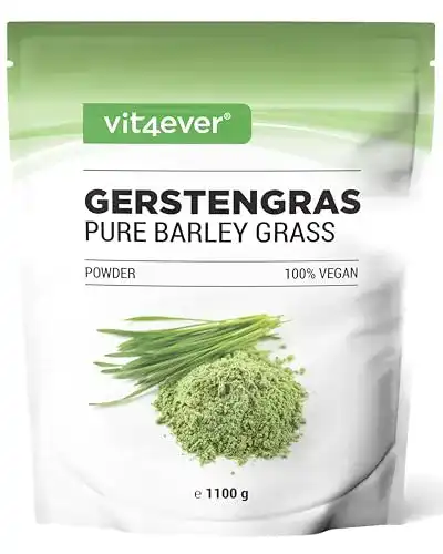 Gerstengras-Pulver Vit4ever Gerstengras – 1100 g (1,1 kg)