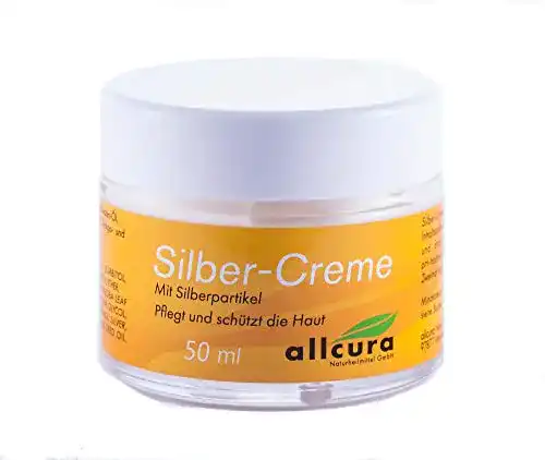 Silbercreme Allcura SILBER CREME m.kolloidalem Silber, 50 ml