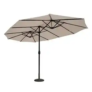 Sonnenschirm (4m) Sekey ® 270 × 460 cm Aluminium Doppel