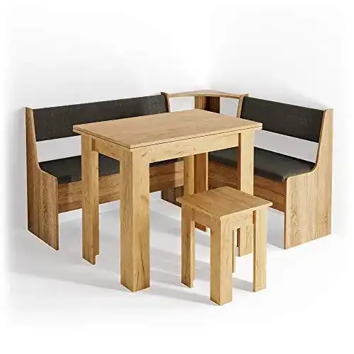 Garteneckbank (Holz) Vicco Eckbankgruppe Roman, GoldCraft