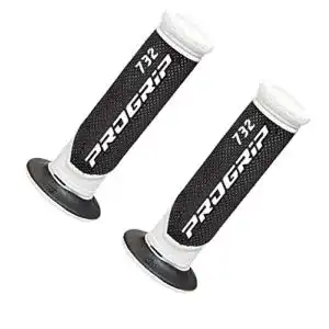Motorrad-Griff Pro Grip Griffe Progrip Road 732 schwarz / weiss
